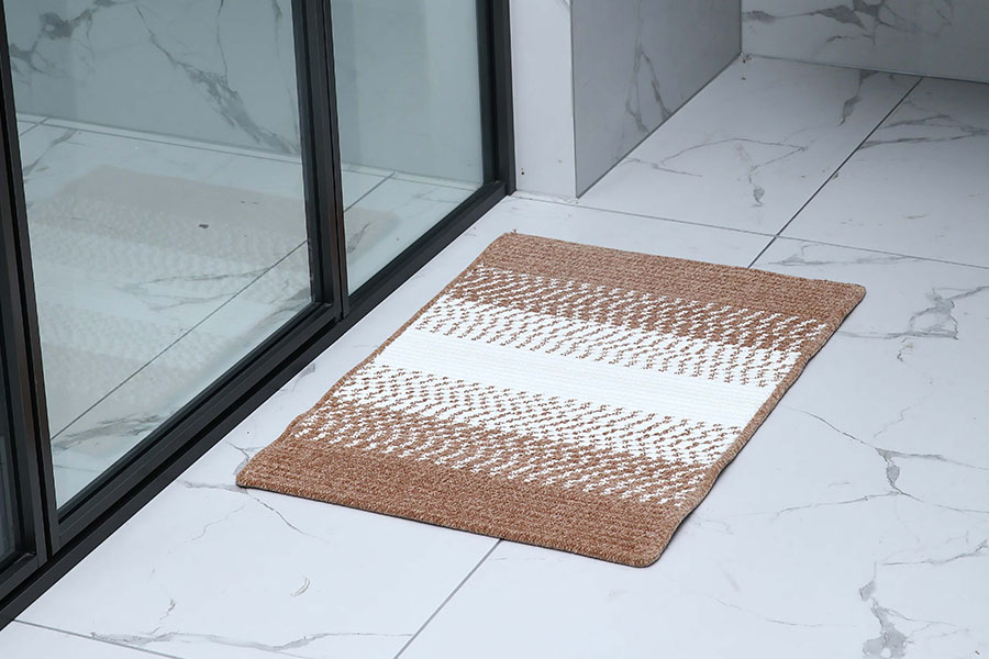 Buy Wholesale China Bath Mat Bathroom Floor Suction Mat, Bathroom Door  Entry Pad, Chenille Carpet, Custom Restroom Mat & Bath Mat at USD 1.1