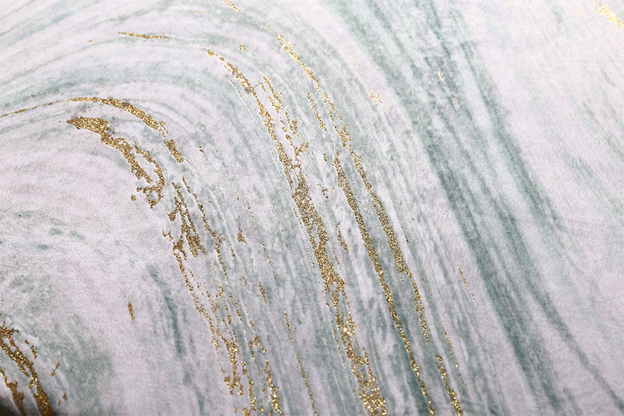 Corrugated coral velvet mat