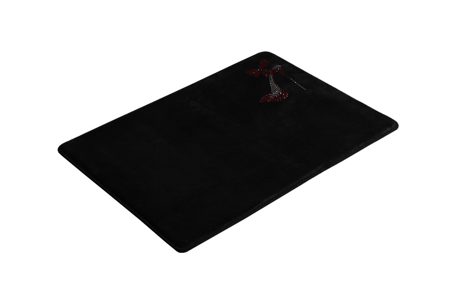 Special design printed memory foam bath mat 