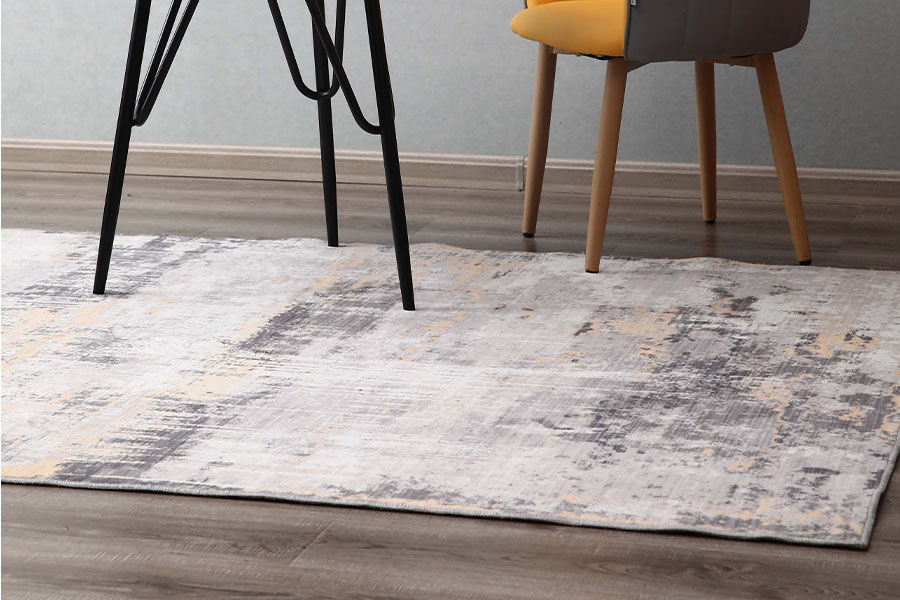 Industrial style mechanism floor mat