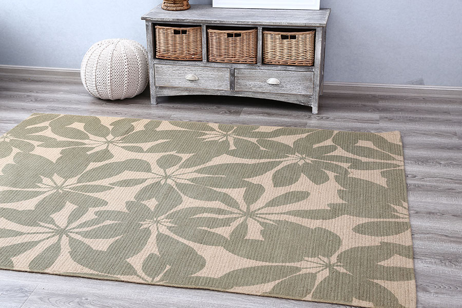 Non-slip living room area mat