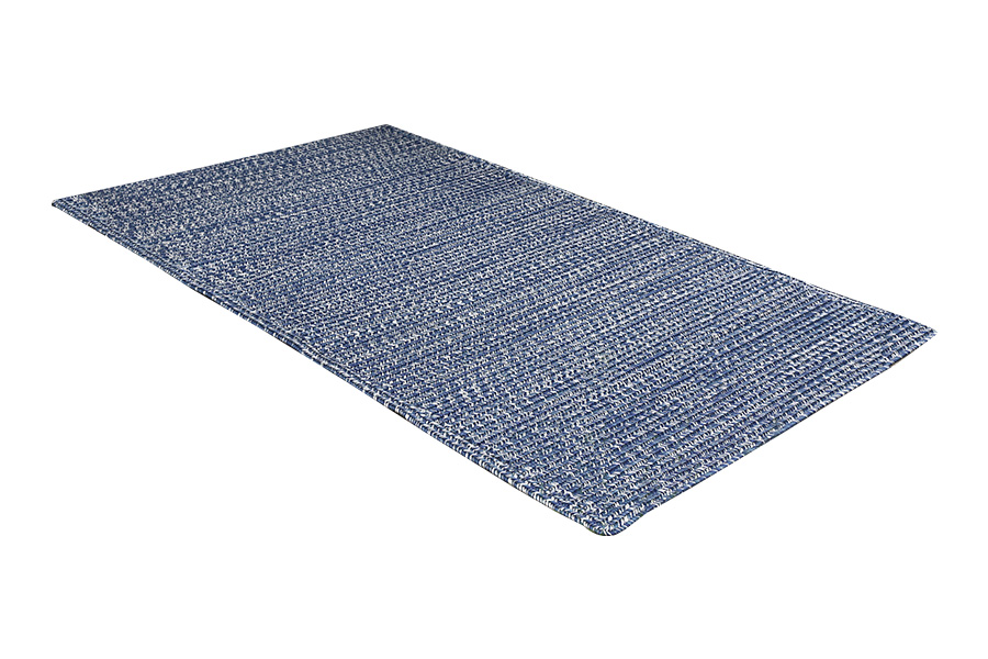 Double woven floor mat