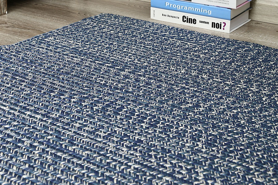 Double woven floor mat