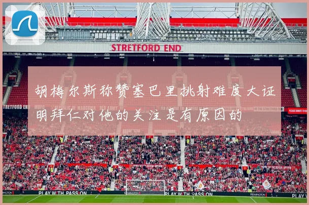 胡梅尔斯称赞塞巴里挑射难度大证明拜仁对他的关注是有原因的